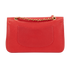 Classic Medium Double Flap, &pound;3,500, Handbags, Red, Caviar, Back view